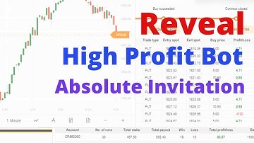 Reveal Binary.com Bot - High-Profit Binary Bot | Absolute Invitation Binary Bot