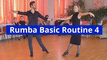 Rumba Basic Choreography 4 | Alemana, Closed Hip Twist and Swivels