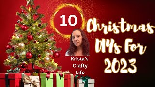 *MEGA* Christmas DIYs For 2023! / 10 Farmhouse Christmas DIYs/ Farmhouse Christmas Decor!/