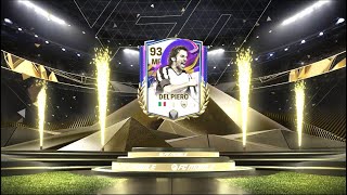 Fc Mobile 93 Gen İkon Del Pieroyu Aldım - Toty Takas 93 - 94 Gen Karma Versiyon Oyuncu Paket Açılışı