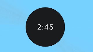 2 Minutes 45 Seconds Timer