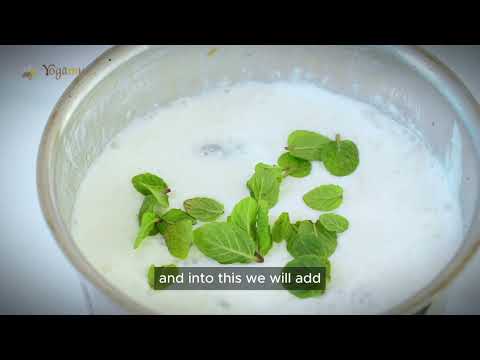 Ayurveda MINT AND FENNEL LASSI
