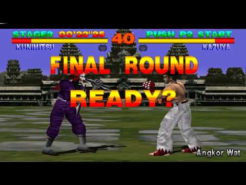 Tekken 1 - Kunimitsu Arcade Playthrough