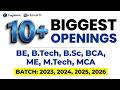 10+ Biggest Hiring For Freshers | Cognizant, Wipro, Deloitte & More Companies Recruitment