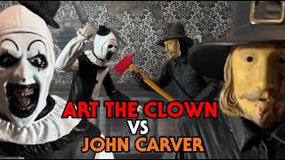 Art The Clown Vs John Carver Stop Motion