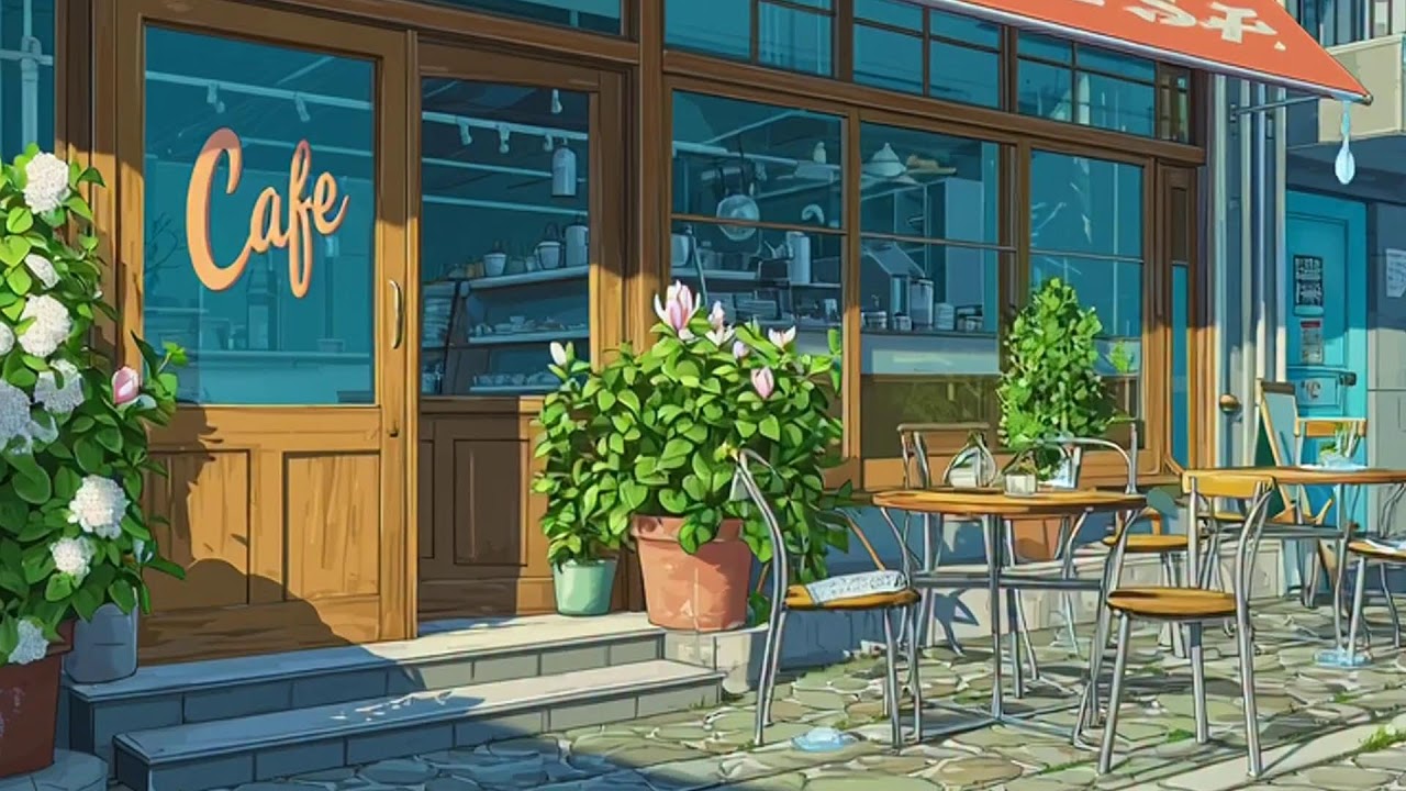 Study Flow Music | Warm Cafe Desk