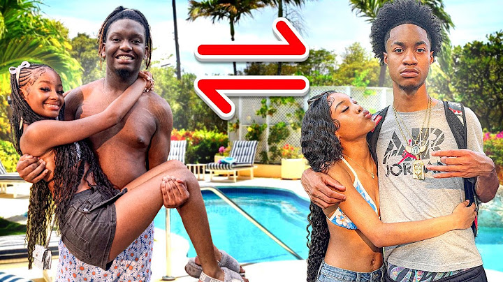 WE SWAPPED BOYFRIENDS AT THE WTO POOL PARTY🥰 *MIYA WAS OVERLY UPSET!!😬