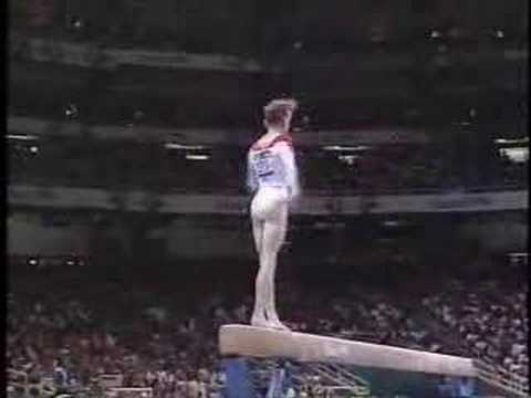Simona Amanar 1996 Olympics AA Balance Beam