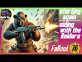 🔴 Starting new in Fallout 76! Raider Playtrough w/Stabby 🔴