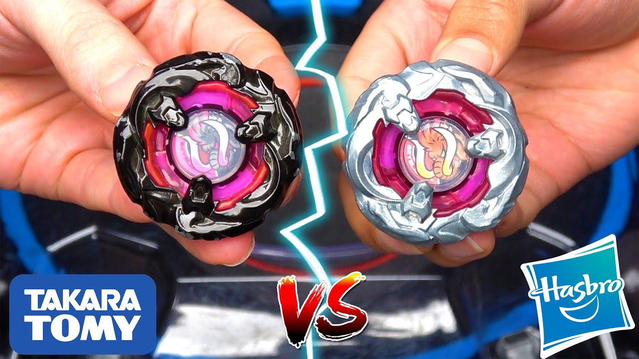 MAMMOTH TUSK vs TUSK MAMMOTH (TAKARA TOMY vs HASBRO) Beyblade X