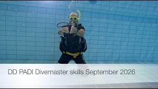 DD PADI Divemaster skills September 2026