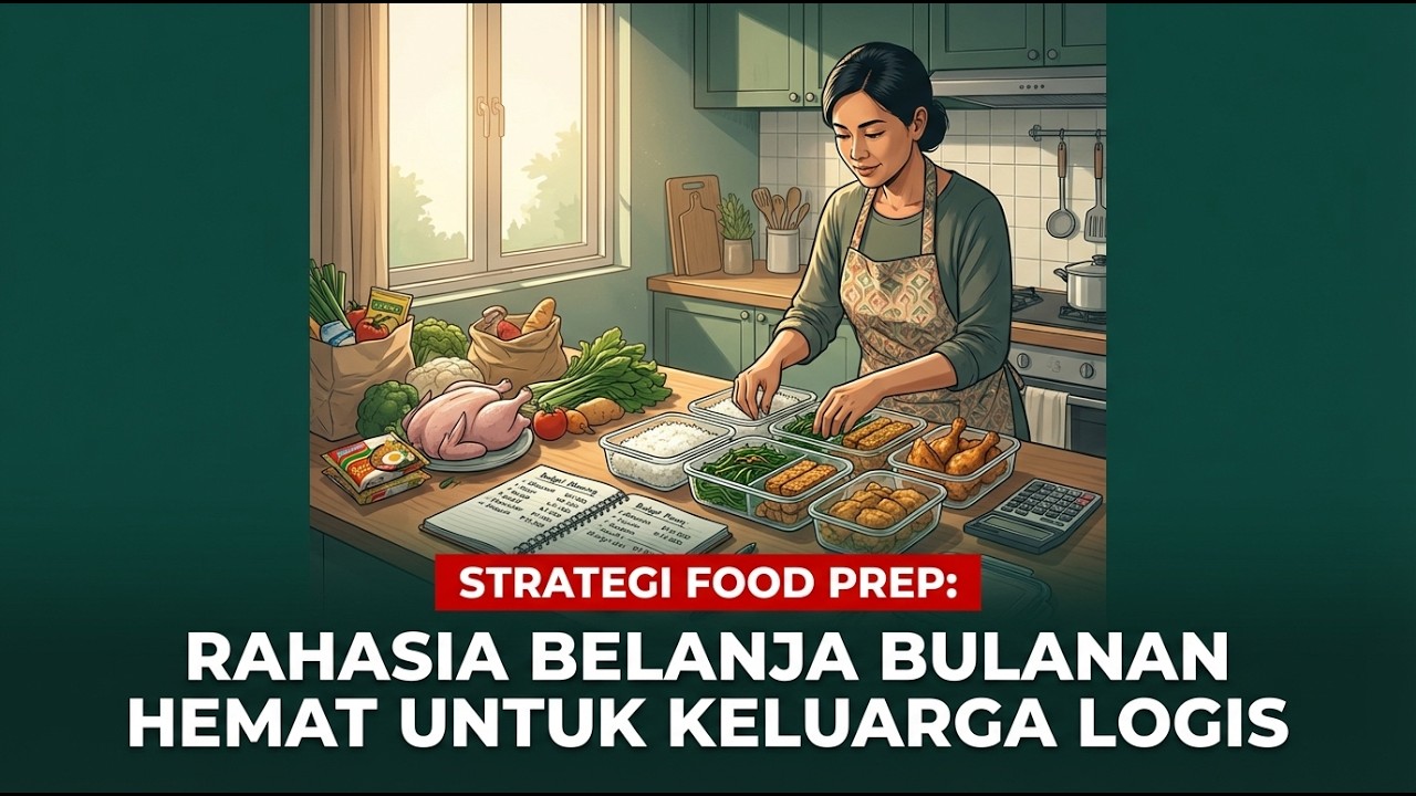 RAHASIA BELANJA BULANAN HEMAT UNTUK KELUARGA (FOOD PREP TIPS)