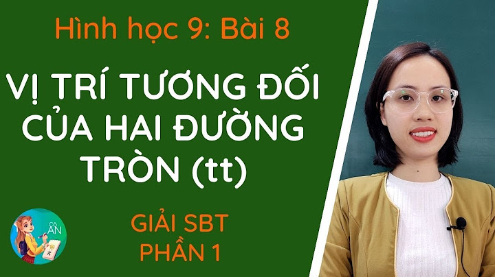 Giải bài tập toán sbt 9 trang 9 tập 1 năm 2024