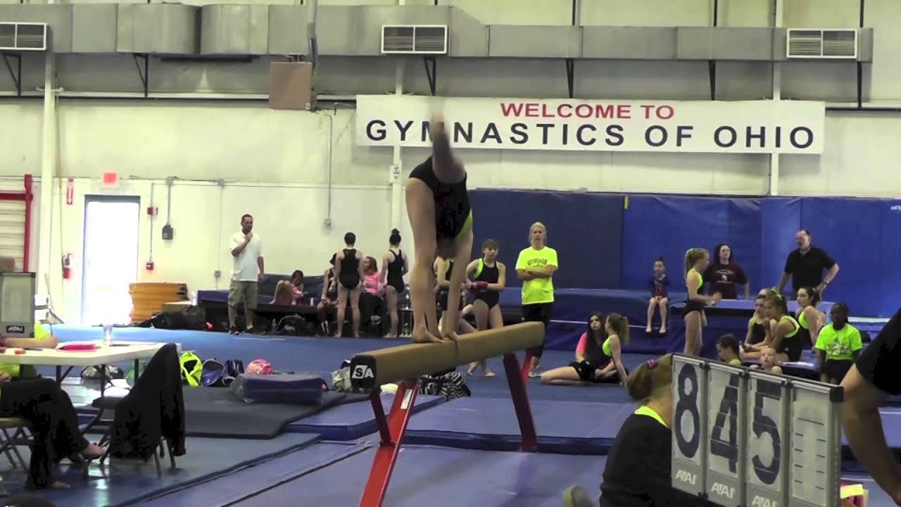 Gymnastics of Ohio Flip For A Cure Gymnastics Meet May 16, 2015 YouTube