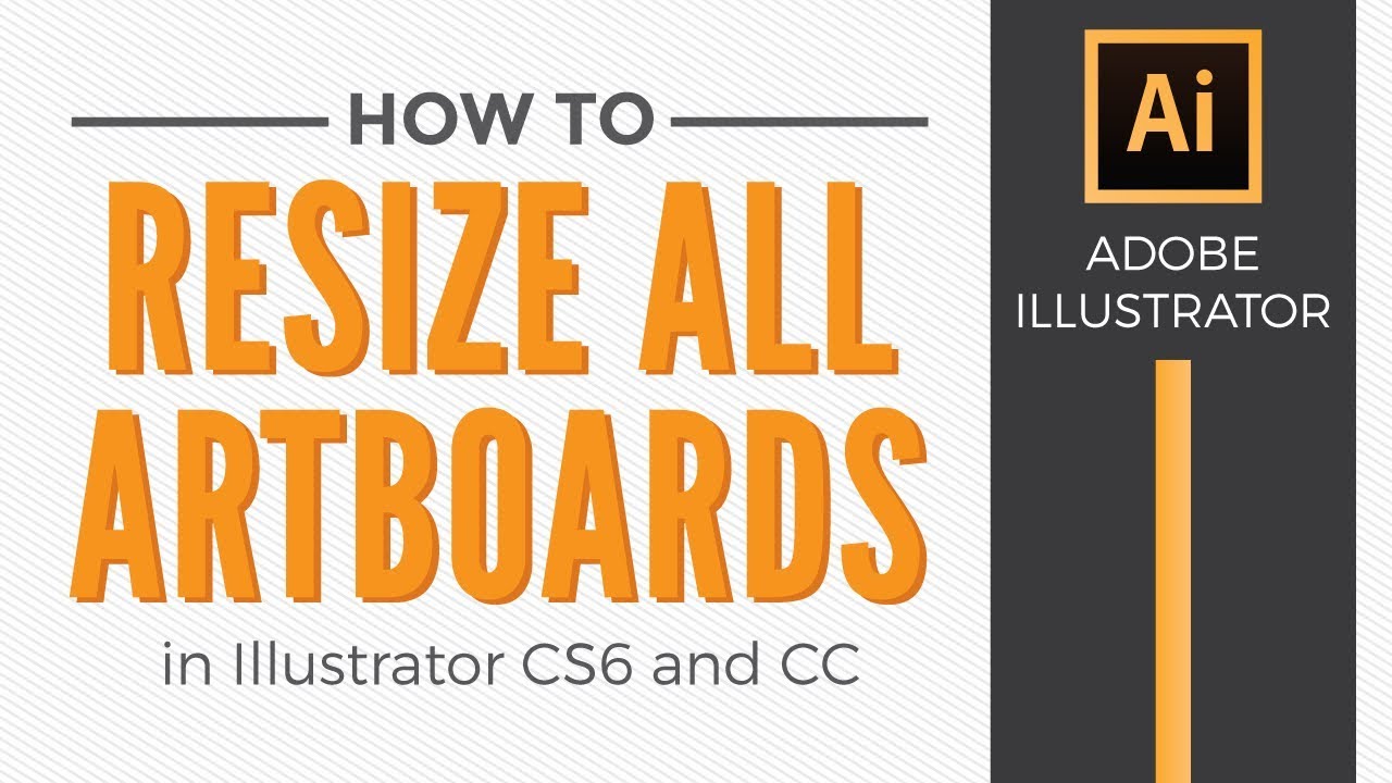 resize artboard illustrator