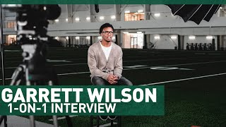 I'm Internally Motivated | 1-On-1 Interview with WR Garrett Wilson | The New York Jets | NFL