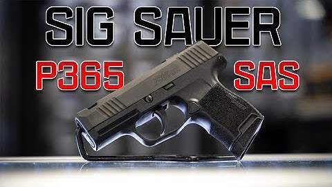 Sig Sauer P365 SAS 9mm | Snag-Proof Micro Compact