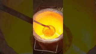 Biggest copper pour ever! shorts