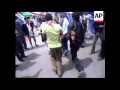 4:3 Scuffles between protesters and security forces; injured