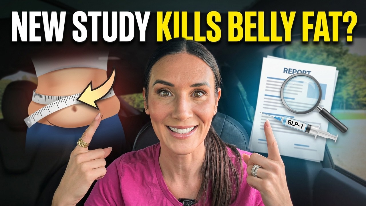 GLP-1 New Study: How to Target Stubborn Belly Fat on Tirzepatide // Pique Life