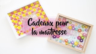 4 Idées cadeaux maitresse - 100% ACTION - Teachers gift ideas