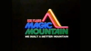 Roaring Rapids Water Ride Six Flags Magic Mountain Television Commercial 1981