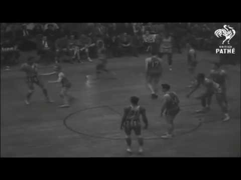 Red Klotz #3 - Ultra-Rare - 1950s Basketball Footage (Philadelphia SPHAS)