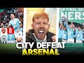 The Moment Manchester City BEAT Arsenal To Win The League Cup 