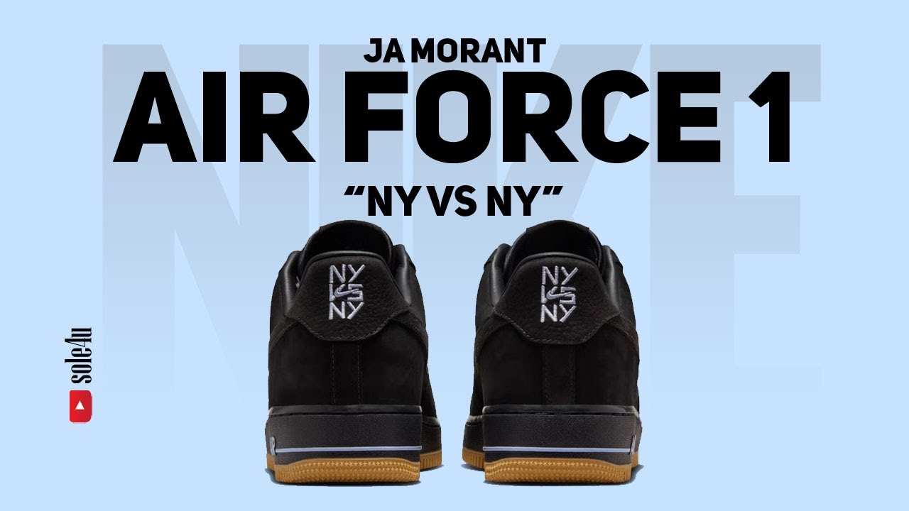JA MORANT x Nike Air Force 1 Low “NY vs NY” | Details + Release 