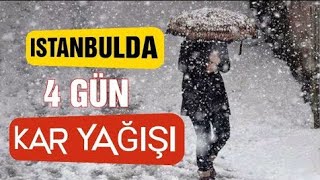 Sondakika İSTANBUL'a KAR GELİYOR  (13 Ocak 2021) Hava Durumu Resimi