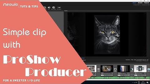 Tuts & Tips | Make a simple video clip with ProShow Producer