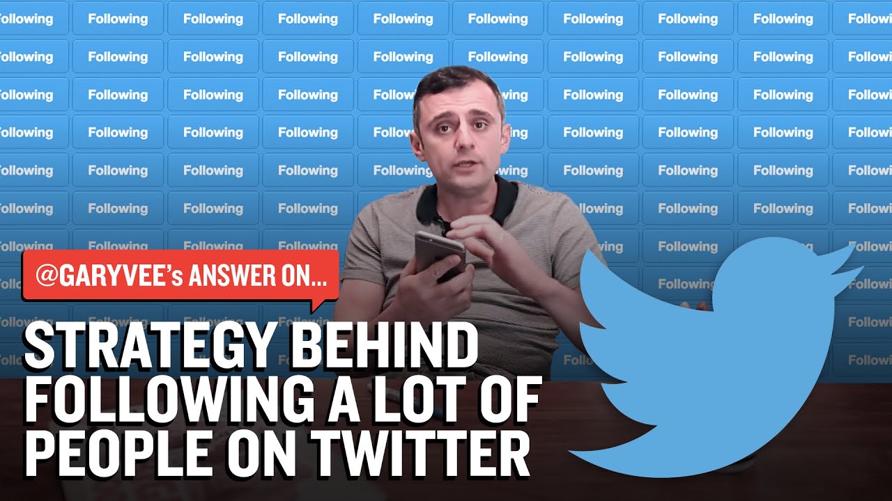 Strategy Behind Following A Lot Of People On Twitter