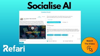 Socialise AI within Refari