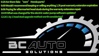 Q&A Episode 120 (fake parts | head gaskets | ecu updates) 