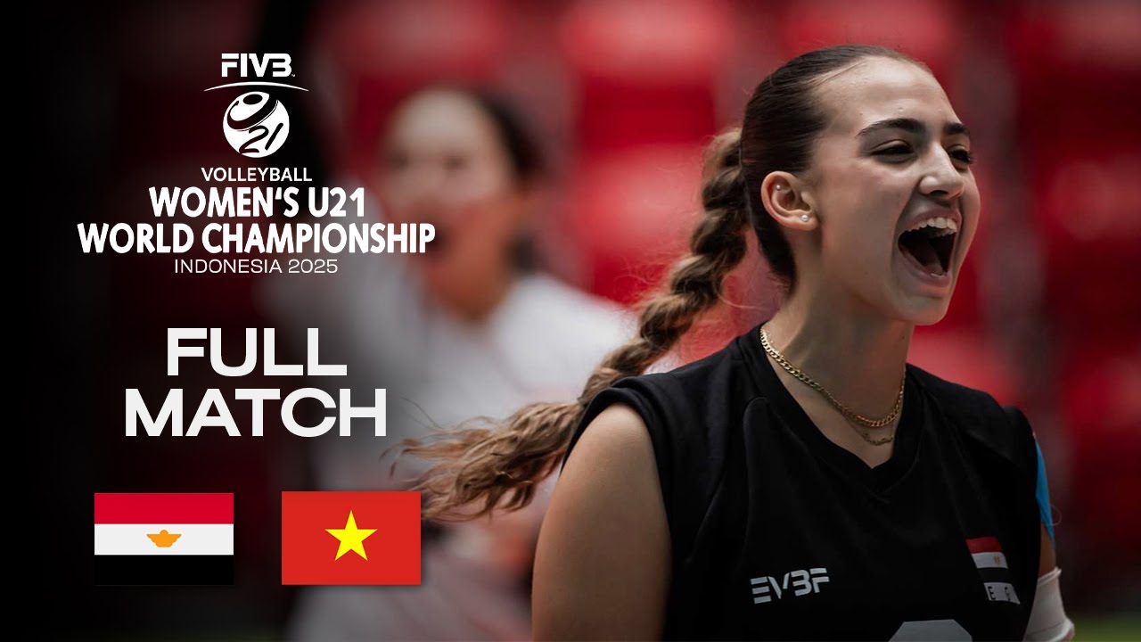 Egypt vs. Vietnam - Classification 17-24 | Women's U21 World Champs 2025 - Full Match