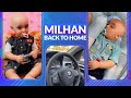 Milhan is coming back to home ham milhan ko lene gaye milhan kaa mood bilkul achaa hogaya