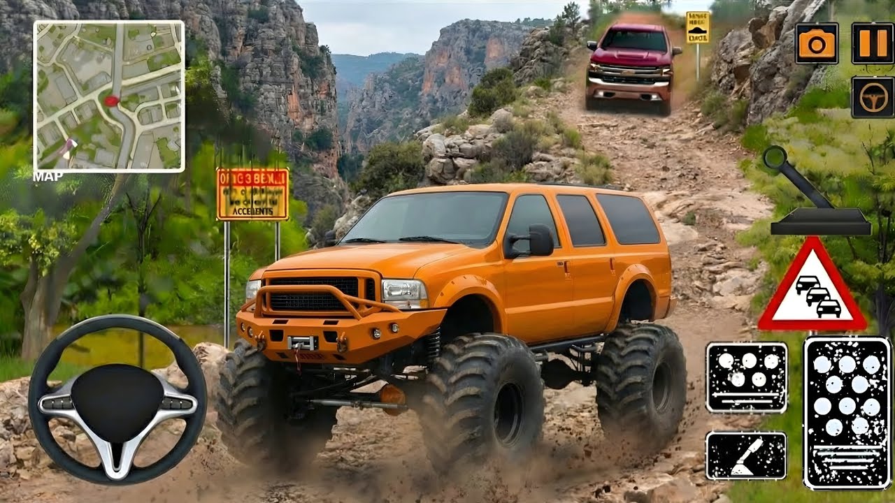 4x4 Offroad SUV Driving Simulator 3D - Drive SUV 4x4 jeep Offroad Game - Android GamePlay Lv6