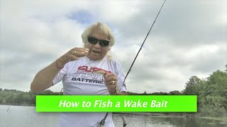 How to Fish a Wake Bait!