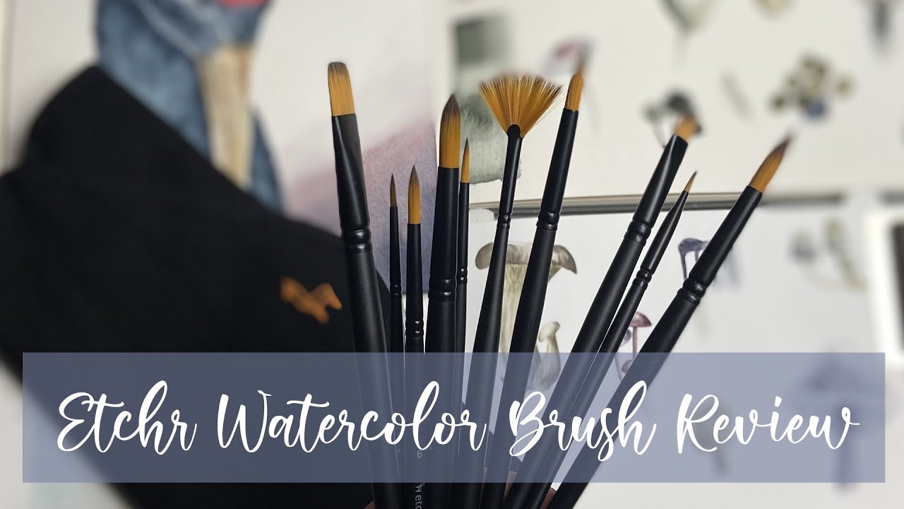 Princeton Heritage watercolor brushes UNBOXING + REVIEW