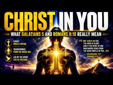 Christ in You — What Galatians 5 and Romans 8:10 Really Mean