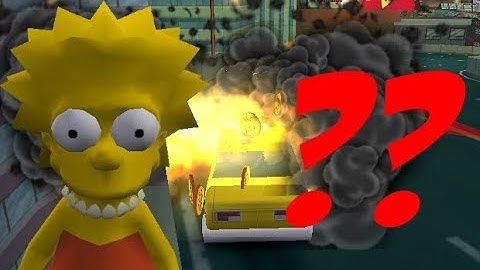 The Simpsons Hit & Run - Sunday Drive Mod by Colou Part 4 + FAIL!