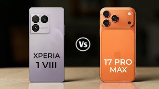 Sony Xperia 1 VIII 5G Vs Iphone 17 Pro 5G 