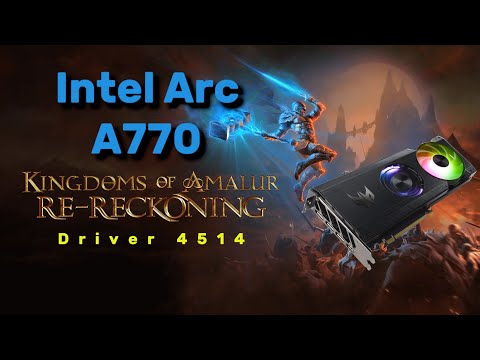 Intel Arc A770 - Kingdoms of Amalur: Re-Reckoning (driver 4514) (It's weird)