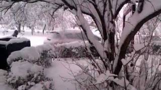 Снежен ден в София (A snow day in Sofia)