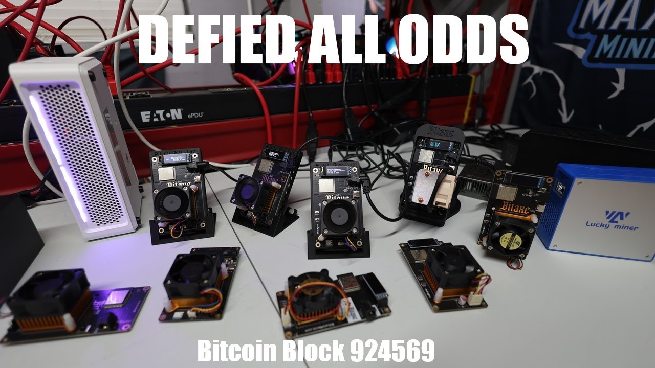 This dude just SOLO Mined a Bitcoin Block with THESE? 🤯