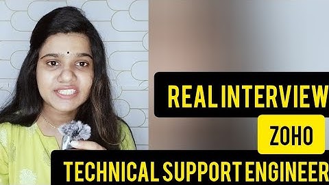 Real Interview Experience | Zoho Technical Support Engineer | Tips & Questions