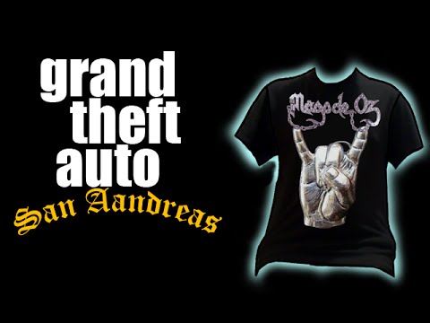 Como crear tus propias playeras en GTA San Andreas - Rubio Master - YouTube