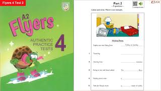 Flyers 4 Test 2   Authentic practice papers   Listening Test 2