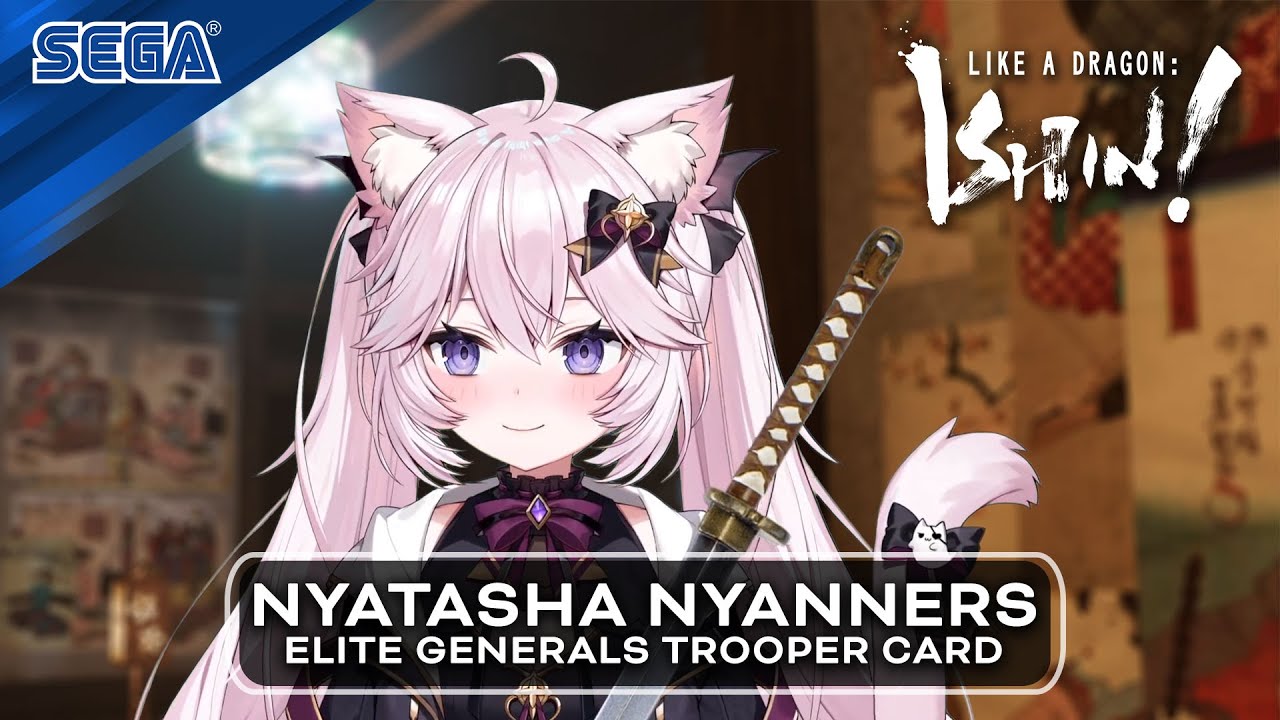 Like a Dragon: Ishin!  Nyatasha Nyanners Special Guest Trooper Card :  r/yakuzagames