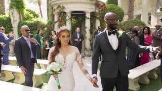 Olayinka \& Dayana Sanusi Wedding 4.17.2023. Caesars Palace in Las Vegas, Nevada